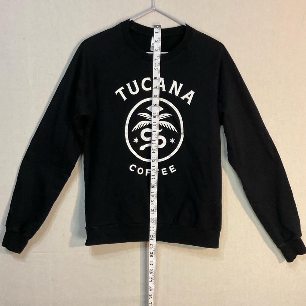 Tucana coffee, California fleece crewneck/American Apparel/ unisex small - Picture 7 of 7